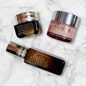 5 for $25 Estée Lauder night repair & eye cream, Clinique all about eyes bundle